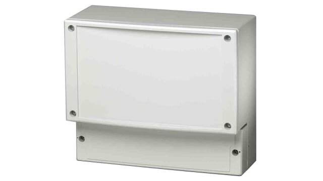 Fibox CARDMASTER Series Grey Transparent Lid Polycarbonate Enclosure, IP65, IK07, IK08 102 mm, 213 mm, 185 mm | PC 21/18-FC3 ENCLOSURE