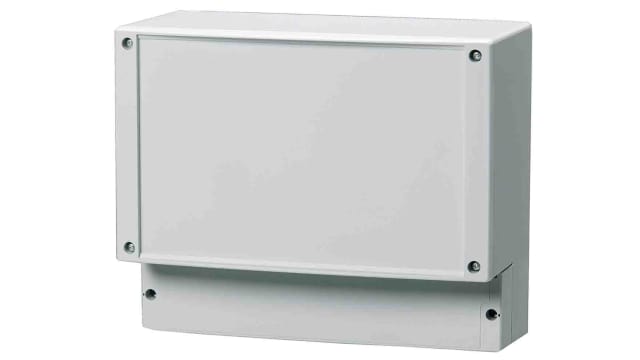 Fibox CARDMASTER Series Grey Transparent Lid Polycarbonate Enclosure, IP65, IK07, IK08 135 mm, 280 mm, 219 mm | PC 25/22-FC3 ENCLOSURE