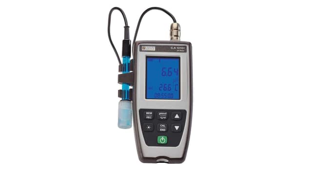 Chauvin Arnoux CA 10101 pH Meter, 0.01 pH Resolution, 16 pH Max, 120 °C Max | P01710010