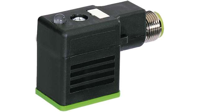 Murrelektronik Limited 3P DIN 43650, Female DIN 43650 Solenoid Connector with Indicator Light, 24 V Voltage | 7000-42081-0000000