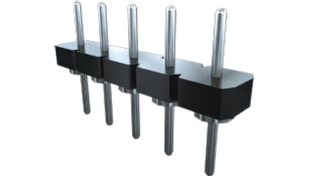 Samtec BBL Series Pin Header, 1 Contact(s), 2.54 mm Pitch, 1 Row, Unshrouded | BBL-101-T-E