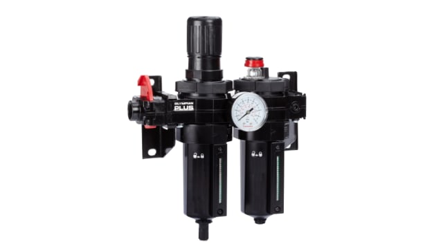 Norgren 1/4 in FRL, Automatic Drain, 40 μm Filtration Size - Yes | BL64-201