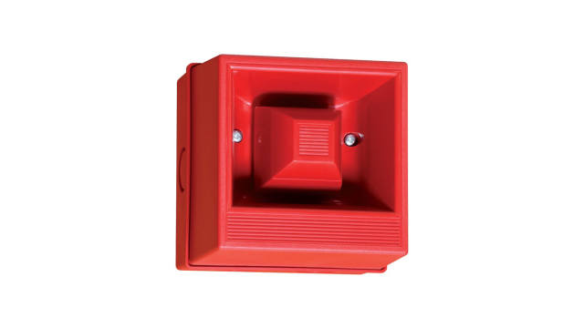 Clifford & Snell YA40 Series Wall Mount Electronic Sounder, 115 V ac, 108dB at 1 m, IP65, AC, 32-Tone | YA40/L/RN/WR