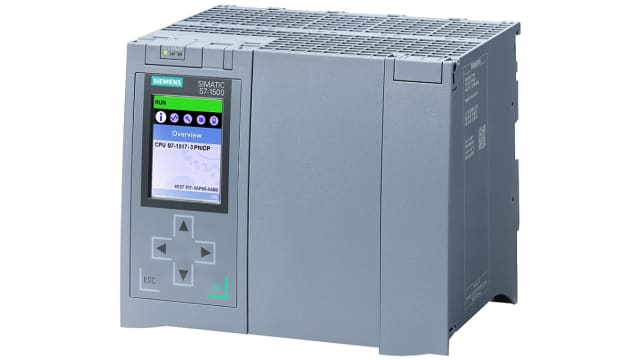 Siemens SIMATIC S7-1500 Series PLC CPU for Use with SIMATIC S7-1500 Series, 20-Input | 6ES7517-3AP00-0AB0