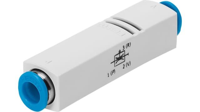 Festo Vacuum Pump, 0.95mm nozzle , 5.8bar 28L/min, VN series | VN-10-M-I3-PQ2-VQ2