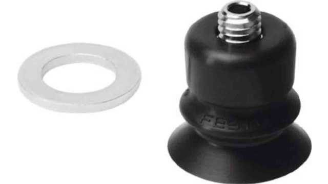 Festo 20 mm Nitrile Rubber (NBR) Suction Cup ESS-20-BN M6 | ESS-20-BN