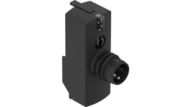 Festo VAVE series 1 station Metric Sub-Base for use with Valves with F solenoid coils, 573919 | VAVE-L1-1VR8-LP