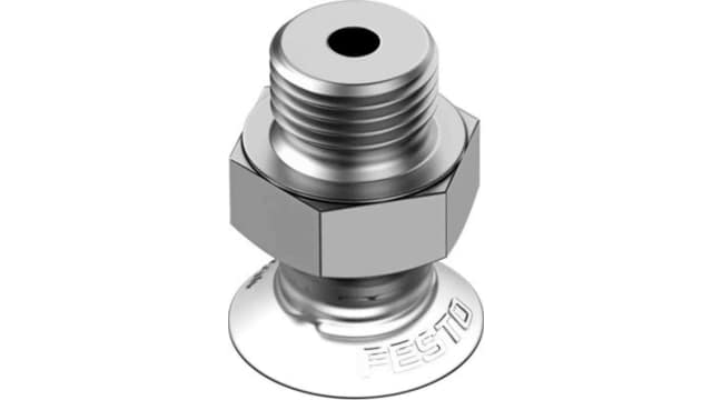 Festo 12 mm Nitrile Rubber (NBR) Suction Cup VAS-15-1/8-NBR G 1/8 | VAS-15-1/8-NBR