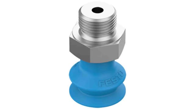 Festo 15 mm Bellow Polyurethane Suction Cup VASB-15-1/8-PUR-B 1/8 in | VASB-15-1/8-PUR-B