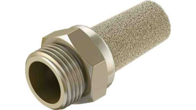 Festo AMTE-M-LH-N38 Brass, Bronze Pneumatic Silencer 10 bar Pneumatic NPT | AMTE-M-LH-N38