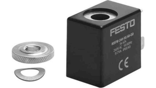 Festo Series MSFW 24 V ac Solenoid Valve Coil | MSFW-24-50/60-OD