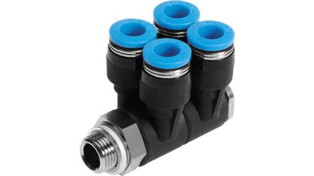 Festo QSL Series, 186247, Male Thread G | QSLV4-G1/4-8