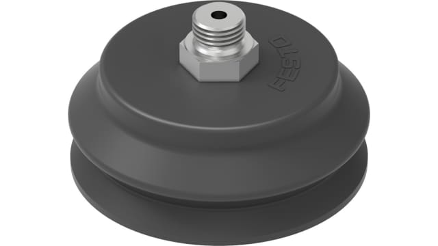 Festo 75 mm Bellow Nitrile Rubber (NBR) Suction Cup VASB-75-1/4-NBR G 1/4 | VASB-75-1/4-NBR
