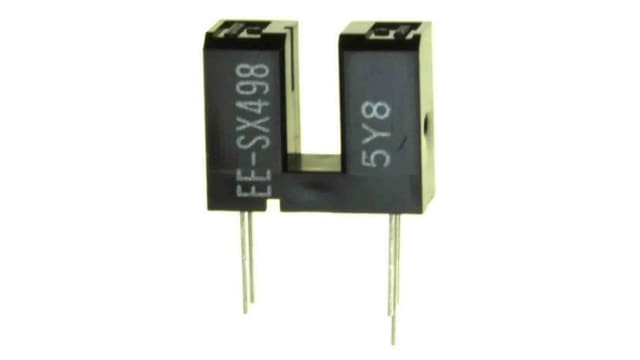 EE-SX498 Omron Through Hole Slotted Optical Switch, Photo IC Output | EE-SX498