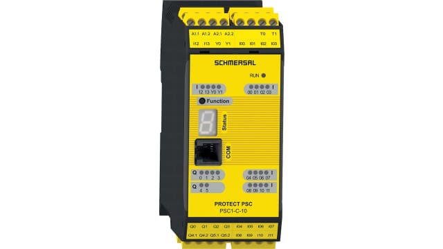 Schmersal PSC1 PSC1 Series Safety Controller, 14 Safety Inputs, 4 Safety Outputs, 28.8 V | 103012194