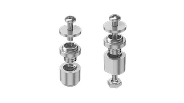 Samtec Standoff, 8.15 mm Body, Stainless Steel | JSO-0815-03-L