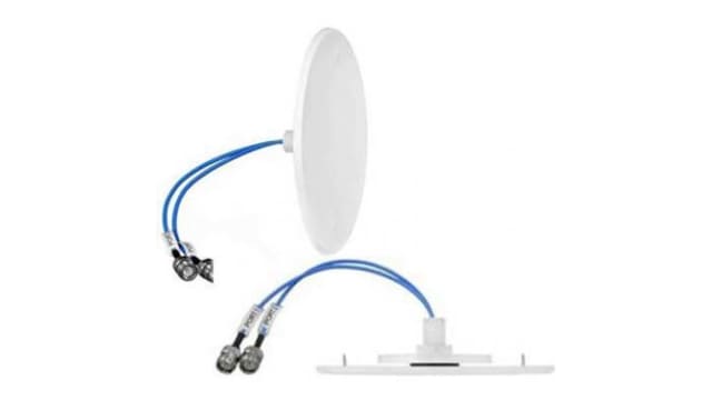 TE Connectivity CFD69383P-30D43F Plate Multiband Antenna with 4.3- 10 Connector, 4G (LTE), WiFi | CFD69383P-30D43F