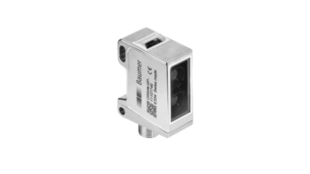 Baumer Light Barrier Photoelectric Sensor, Block Sensor, 600 mm Detection Range | O500W.SP-GW1J.PVO