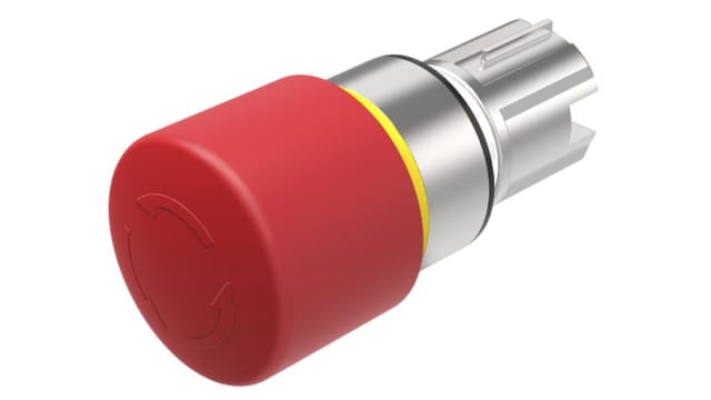 EAO 45 Series, Twist Release, Emergency Stop Push Button Head 34 mm Diameter | 45-2C36.2820.000