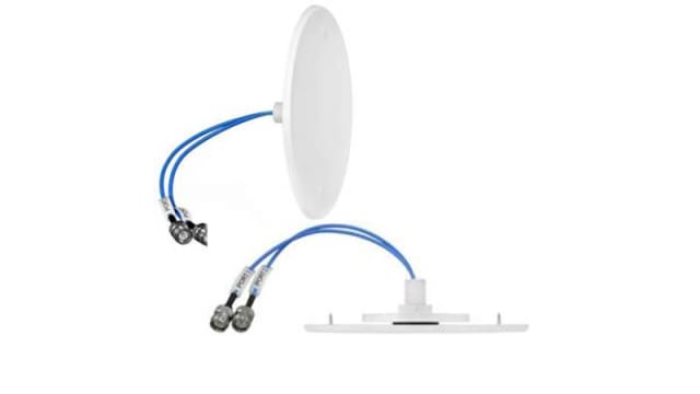 TE Connectivity CFD69383P-B30D43F Plate Multiband Antenna with 4.3- 10 Connector, 4G (LTE), WiFi | CFD69383P-B30D43F