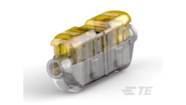 TE Connectivity, 2213600-7 Wire Splice Splice Connector, Yellow, Insulated, Tin 14 AWG | 2213600-7