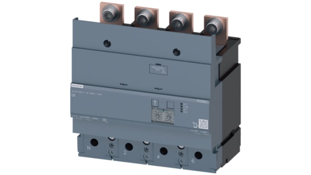 Siemens 3VA93 RCD, 400A, 4 Pole, Type A | 3VA9324-0RL30