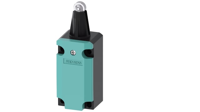 Siemens 3SE5 Series Roller Plunger Limit Switch, 2NC/1NO, IP66, IP67, Metal Housing, 400V ac Max, 4A Max | 3SE5112-0LD02-1AJ0