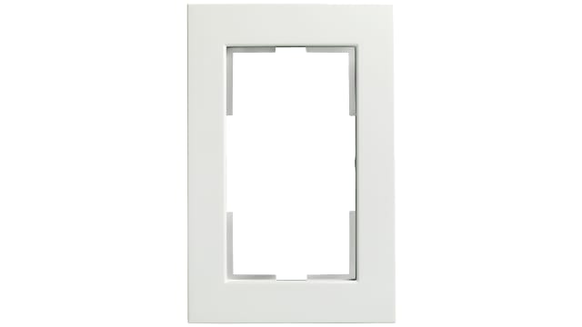 Siemens White 2 Gang Frame | 5TG1116-0
