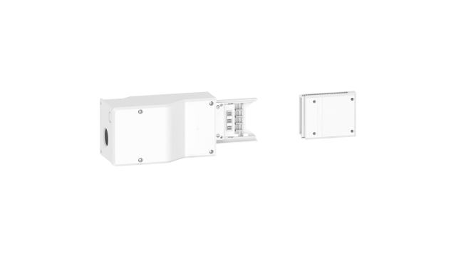 Schneider Electric Busbar End Feed Unit with Without Protection, Canalis KN Series | KNT100AB4