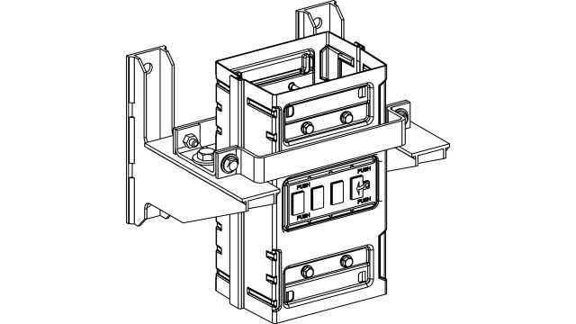 Schneider Electric Busbar Trunking Riser Fixing, Canalis KS Series | KSB1000ZV1
