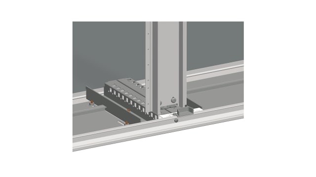 Schneider Electric NSYS Series Rail, 160 mm W, 50 mm H For Use With Spacial SM | NSYSTBR5
