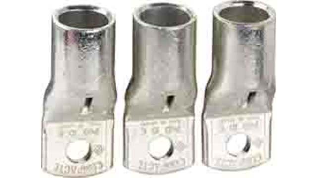 Schneider Electric, Lv4 Uninsulated Ring Terminal, Silver | LV429254