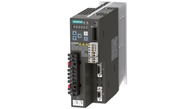 Siemens 0.4 kW Servo Drive, 380/480 V, 3 Phase, 3.6 A | 6SL3210-5FE10-4UF0