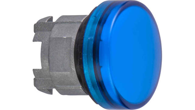 Schneider Electric Blue Pilot Light Head, 22 mm Cutout ZB4 Series | ZB4BV063S