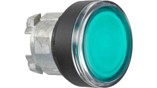 Schneider Electric ZB4 Series Blue Spring Return Push Button Head, 22.5 mm Cutout, IP67, IP66, IP69K | ZB4BW3337