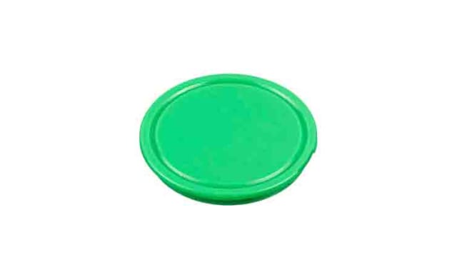 Idec Green Push Button Cap for Use with HW series 22mm push button mm | HW1A-B1G