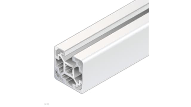 Bosch Rexroth Grey Aluminium Strut Profile 40 x 40 mm 10 mm Groove, 2 m Length,  40 x 40 mm  Square,  Series R9 | R987501080