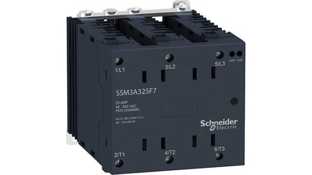 Schneider Electric Harmony Relay Series Solid State Interface Relay, 25 A Load, DIN Rail Mount | SSM3A325BD