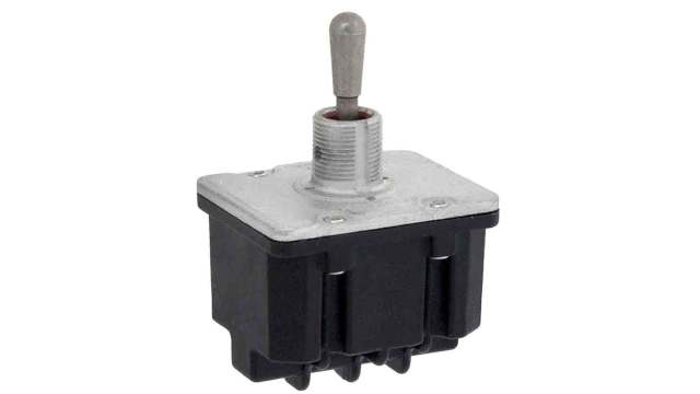 Honeywell Toggle Switch, On-Off, 4PST, Wire Terminal, 28 V | 104TL1-2G