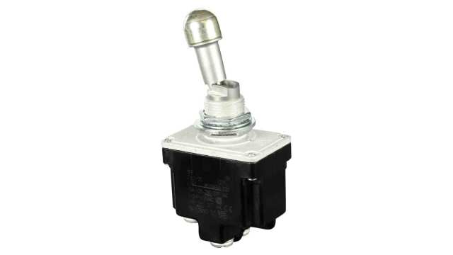 Honeywell Toggle Switch, Panel Mount, On-Off, 2RT, Screw Terminal, 28 V | 2TL1-2G