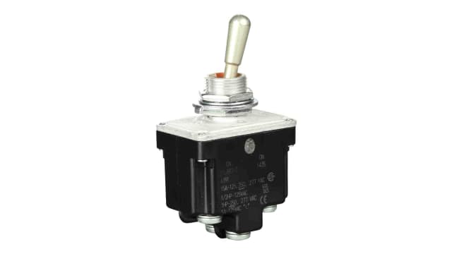 Honeywell Toggle Switch, On-On, DPDT, Screw Terminal, 28 V | 2TL887-3