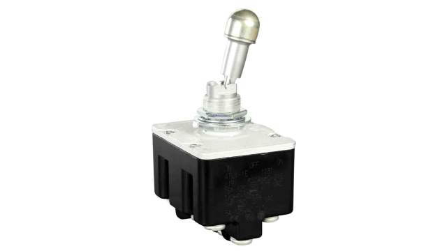 Honeywell Toggle Switch, On-Off-On, 4PDT, Screw Terminal, 28 V | 4TL1-1E