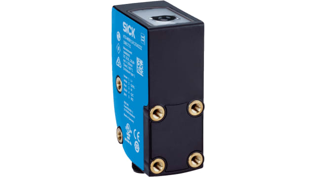 SICK Contrast Sensor RGB LED 13 mm, Push Pull, 100 mA Analogue, IP67 30 V | KTX-WB94142252ZZZZ