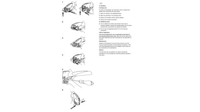 FCT from Molex F1 20 to 28 AWG Crimp Tool for D-Sub Connector | F1089 / 1731120337