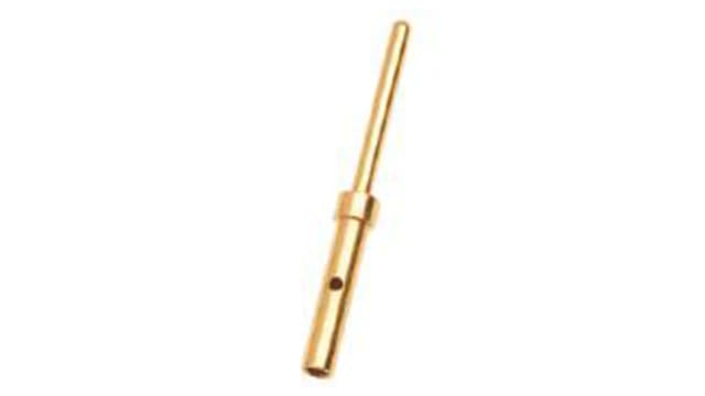 FCT from Molex, 173112 Series, size 0.76 mm Male Crimp D-Sub Connector Contact, Gold over Nickel Pin 22 AWG | FK22P-02V-5783 / 1731120223
