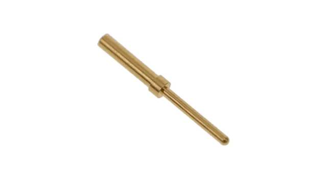 FCT from Molex, 173112 Series, size 0.76 mm Male Crimp D-Sub Connector Contact, Gold over Nickel Pin 22 AWG | FK22P-02V-6097 / 1731120737