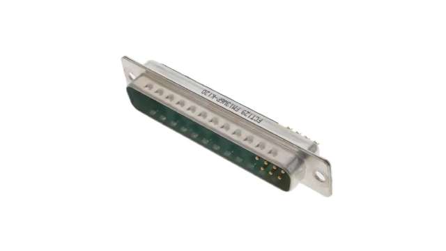 FCT from Molex 173107 13 Way Straight Cable D-Sub Connector Male, with Screw | FM13W6P-K120 / 1731070104