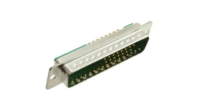 FCT from Molex 173107 36 Way Straight Panel D-Sub Connector Male, with Screw | FM36W4P-K120 / 1731070071