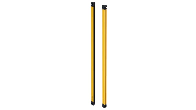 Omron F3SG Series Light Curtain Receiver, 50 Beam(s), 25 mm Resolution | F3SG-4SRA1000-25-F