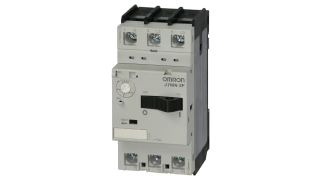 Omron 1 → 1.6 A J7MN MPCB Motor Protection Unit, 400 V | J7MN-3P-1E6